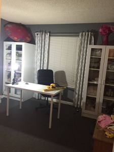 newly decorated craft room